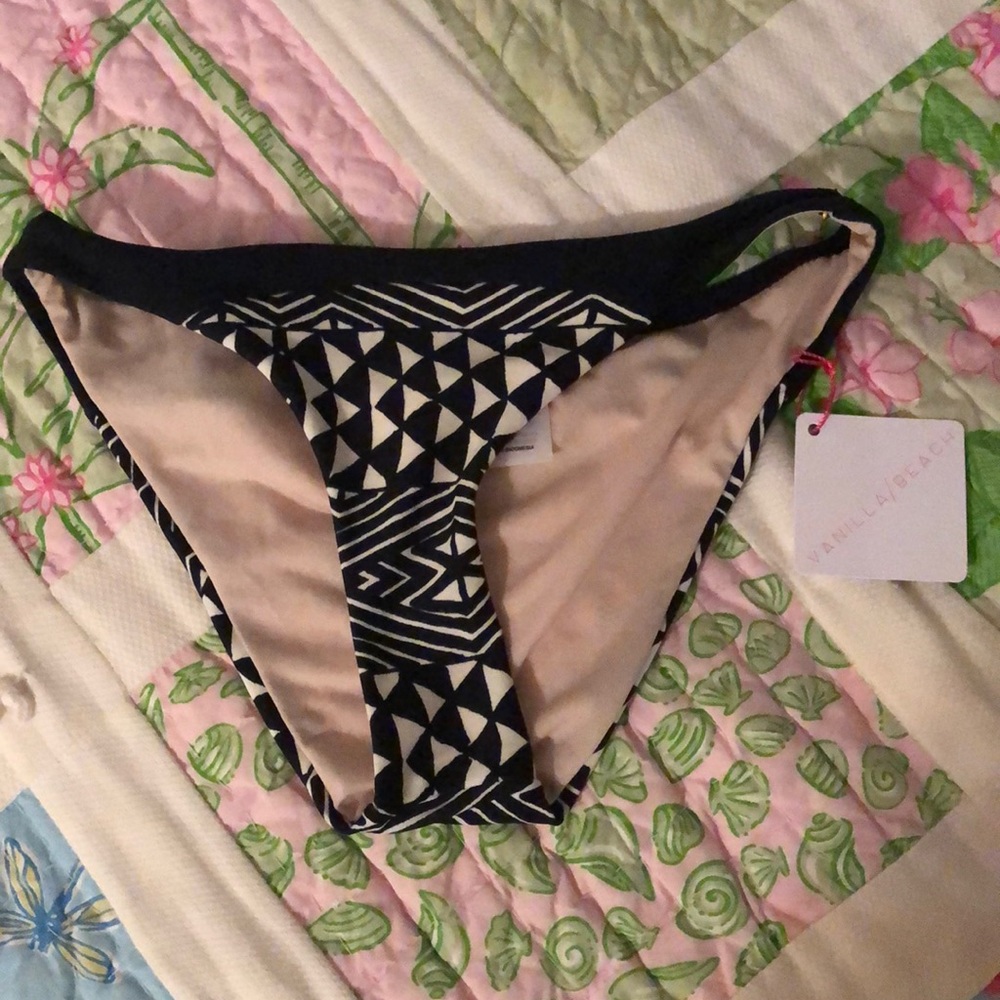 Small Vanilla Beach Bikini Bottoms